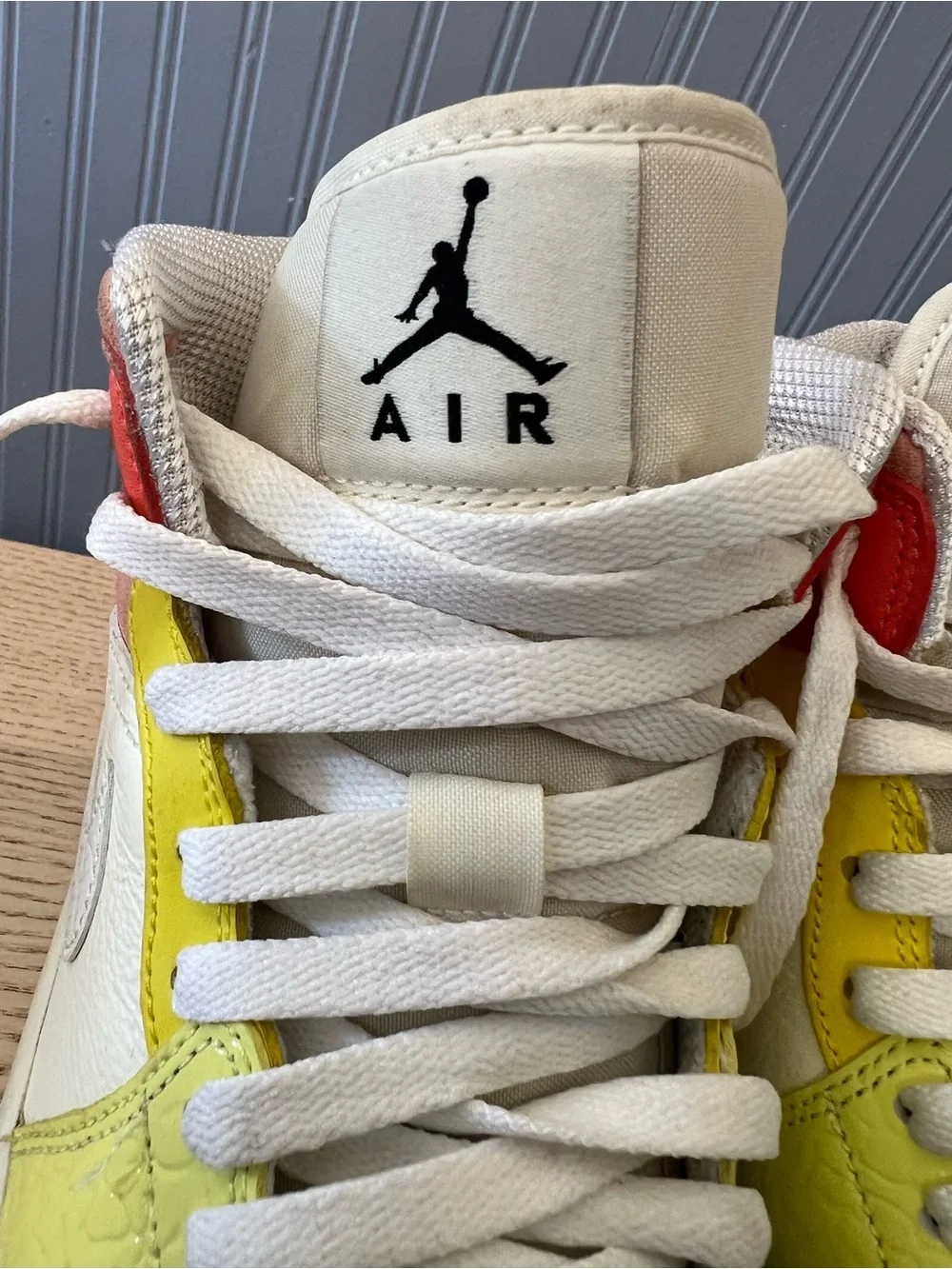 Nike Wmns Air Jordan 1 Mid 'To My First Coach' Sneakers / Size: 7.5 / Streetwear